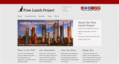 Desktop Screenshot of freelunchproject.com